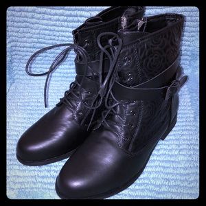 Black Combat Boots
